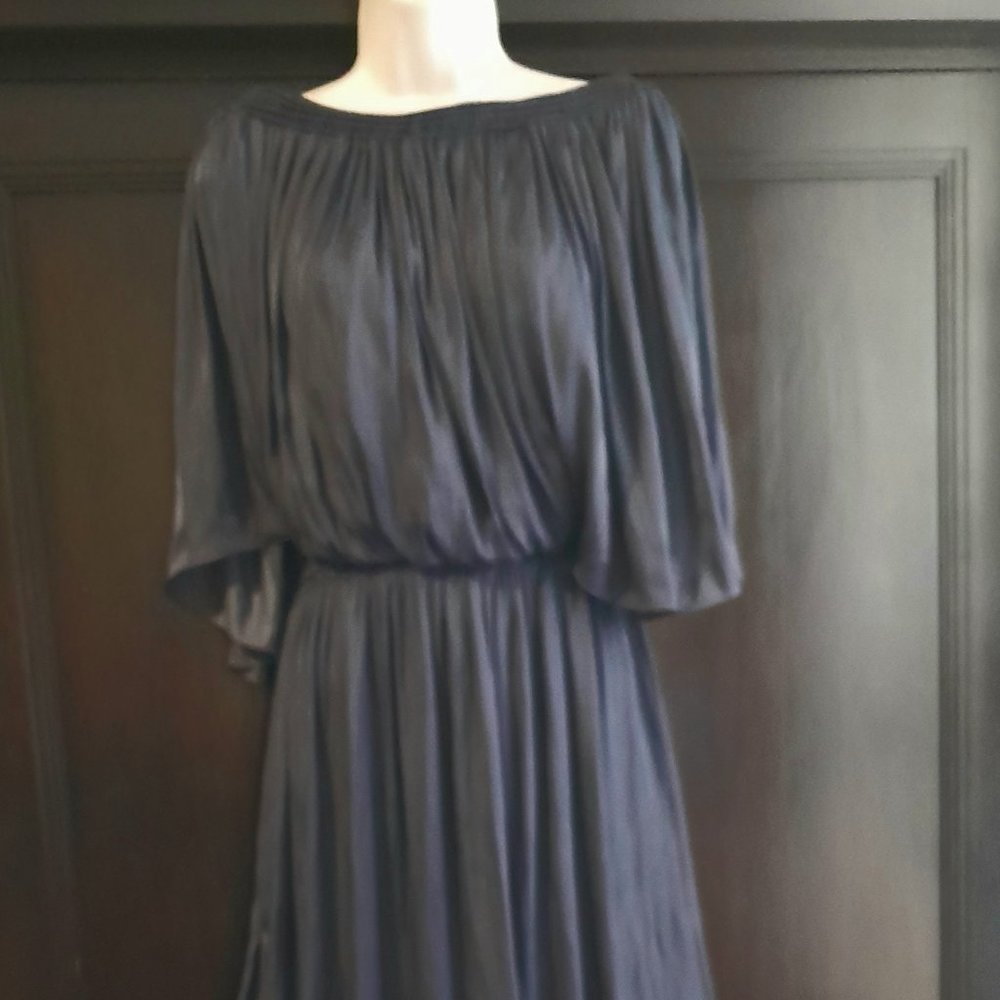 Halston Heritage Navy Blue Evening Gown, New With Tag $595, Formal Event Wedding